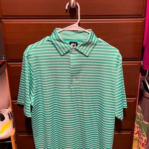 Footjoy green polo, smoke free pet free home